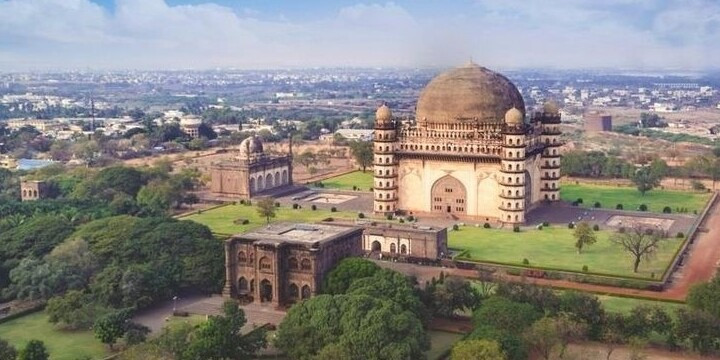 Golgumbaz Aerial View