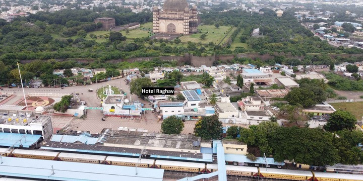Hotel and Railway Station